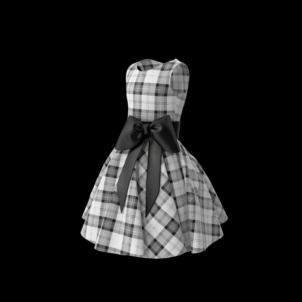 Tartan Dress - alternate view
